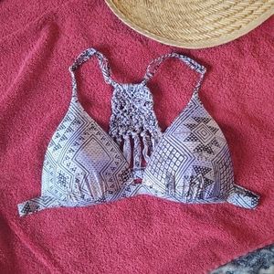 Catalina Crochet Back Triangle Bikini Top XL